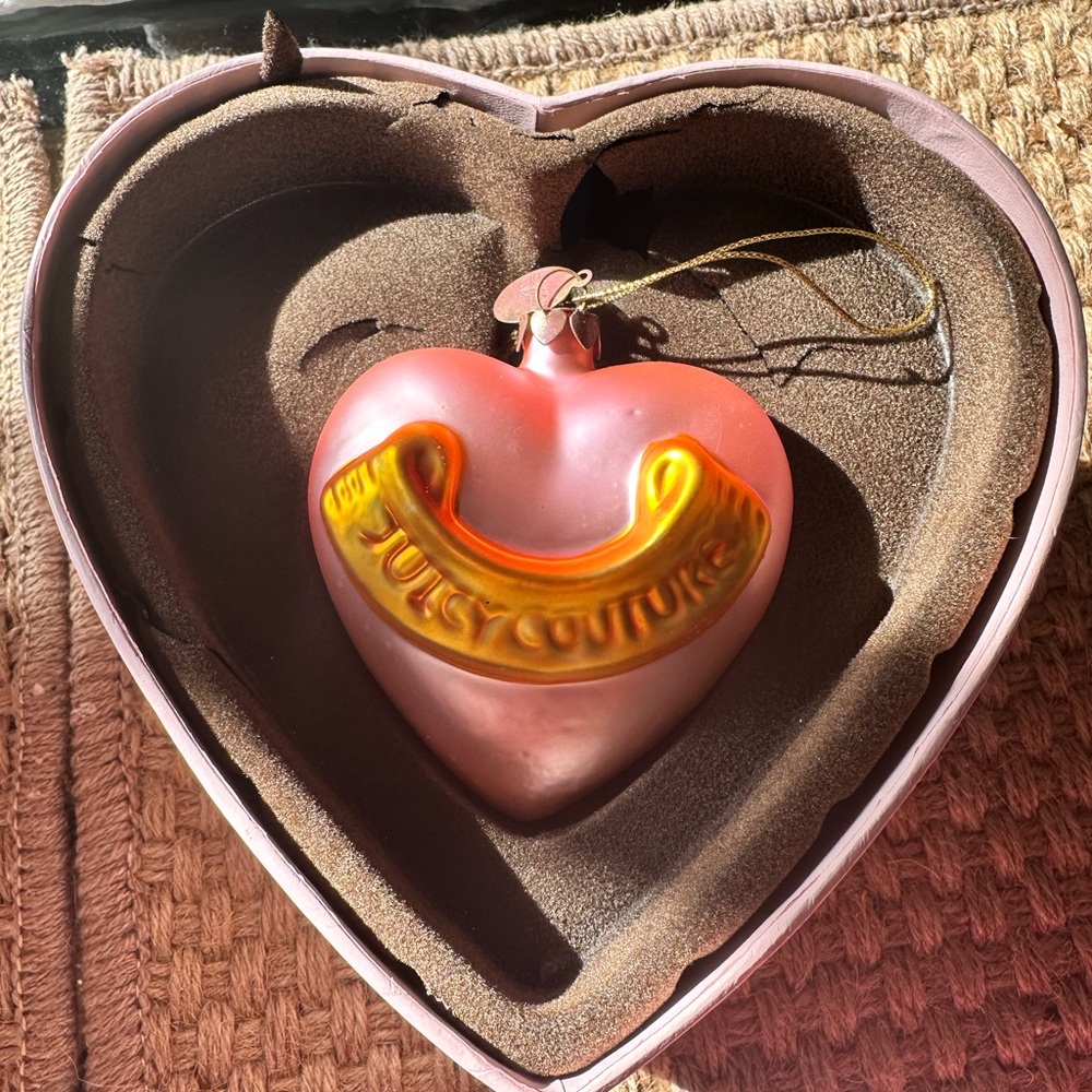 Vintage 2007 Juicy Couture Ornament LAST ONE LEFT